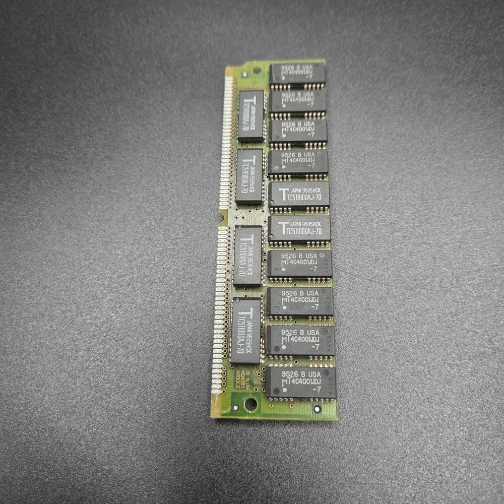 Digital Equipment Corp Vintage 72-Pin SIMM RAM Memory Module Toshiba Micron
